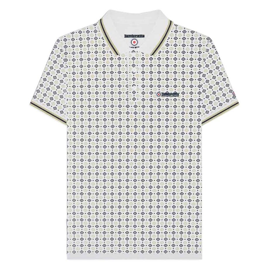 Ss25 Maglietta Polo Geometrica