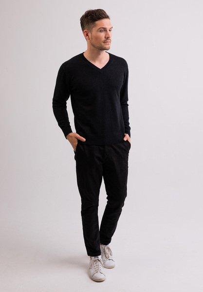 CASH-MERE.CH Pullover Cashmere Scollo a V  