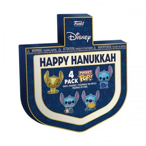 Funko  Funko POP! Disney: Stitch Happy Hanukkah Pocket 4PK 