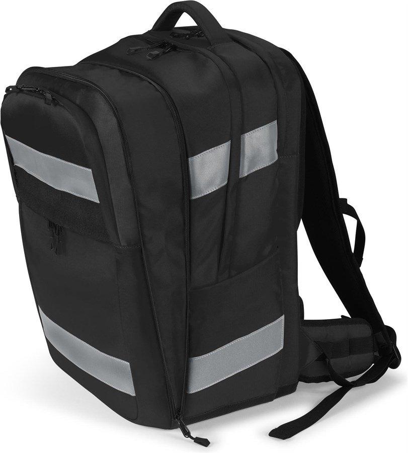 DICOTA  Notebook-Rucksack Reflective 38 l – Schwarz 