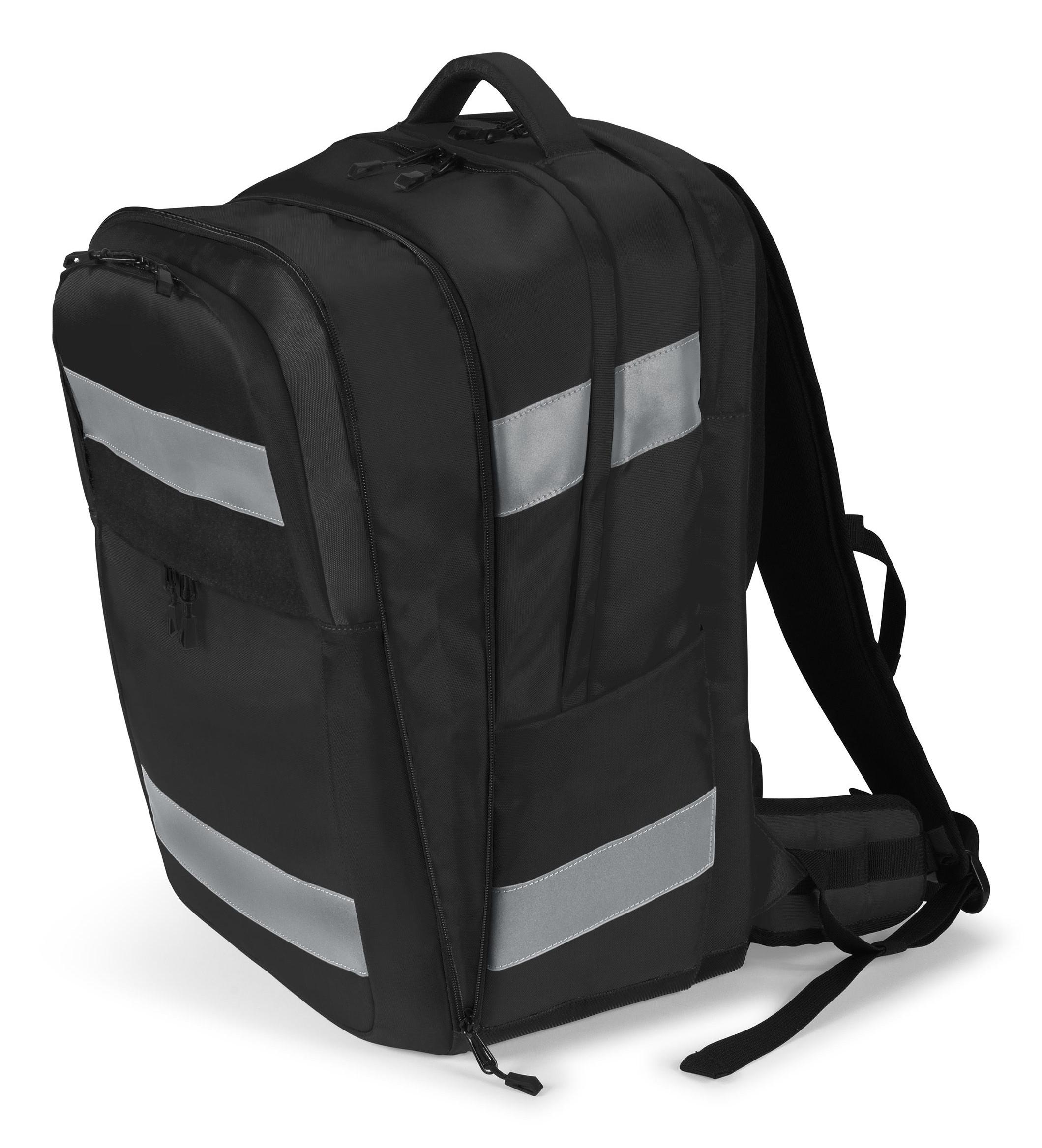 DICOTA  Notebook-Rucksack Reflective 38 l – Schwarz 