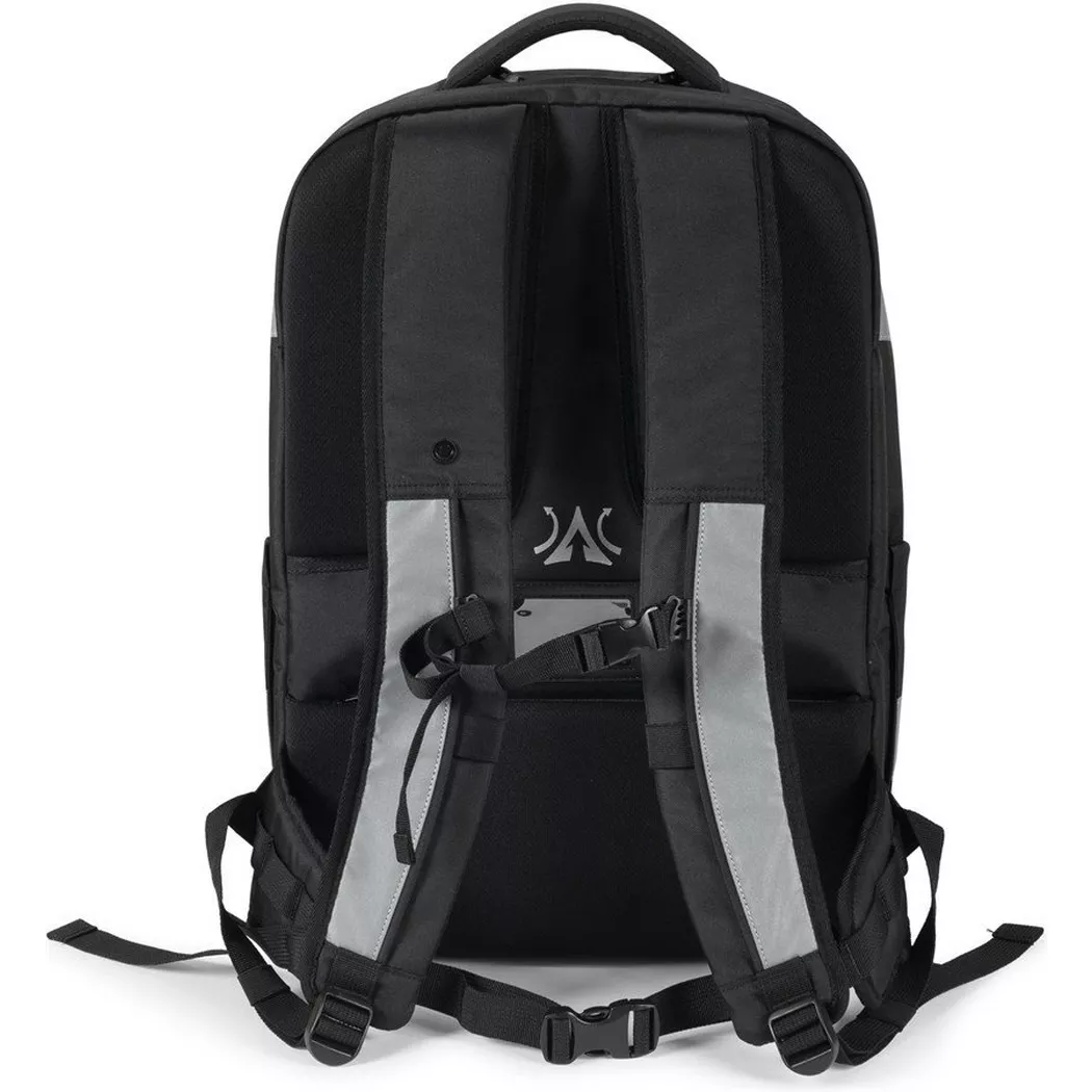 DICOTA REFLECTIVE Thermoplastic polyurethane (TPU) Backpack - Black