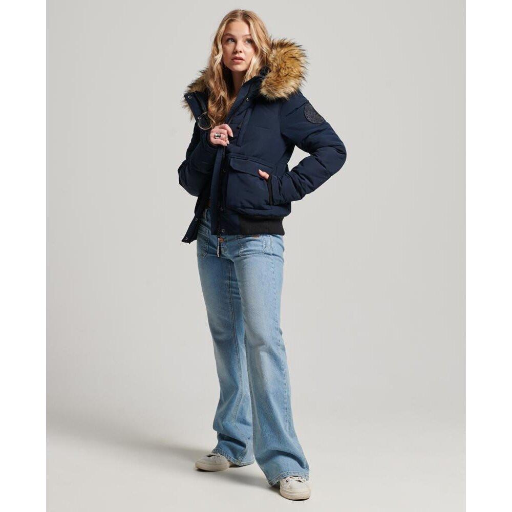 Superdry  gepolterte jacke mit kapuze, uperdry everet 