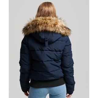 Superdry  gepolterte jacke mit kapuze, uperdry everet 