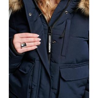 Superdry  gepolterte jacke mit kapuze, uperdry everet 