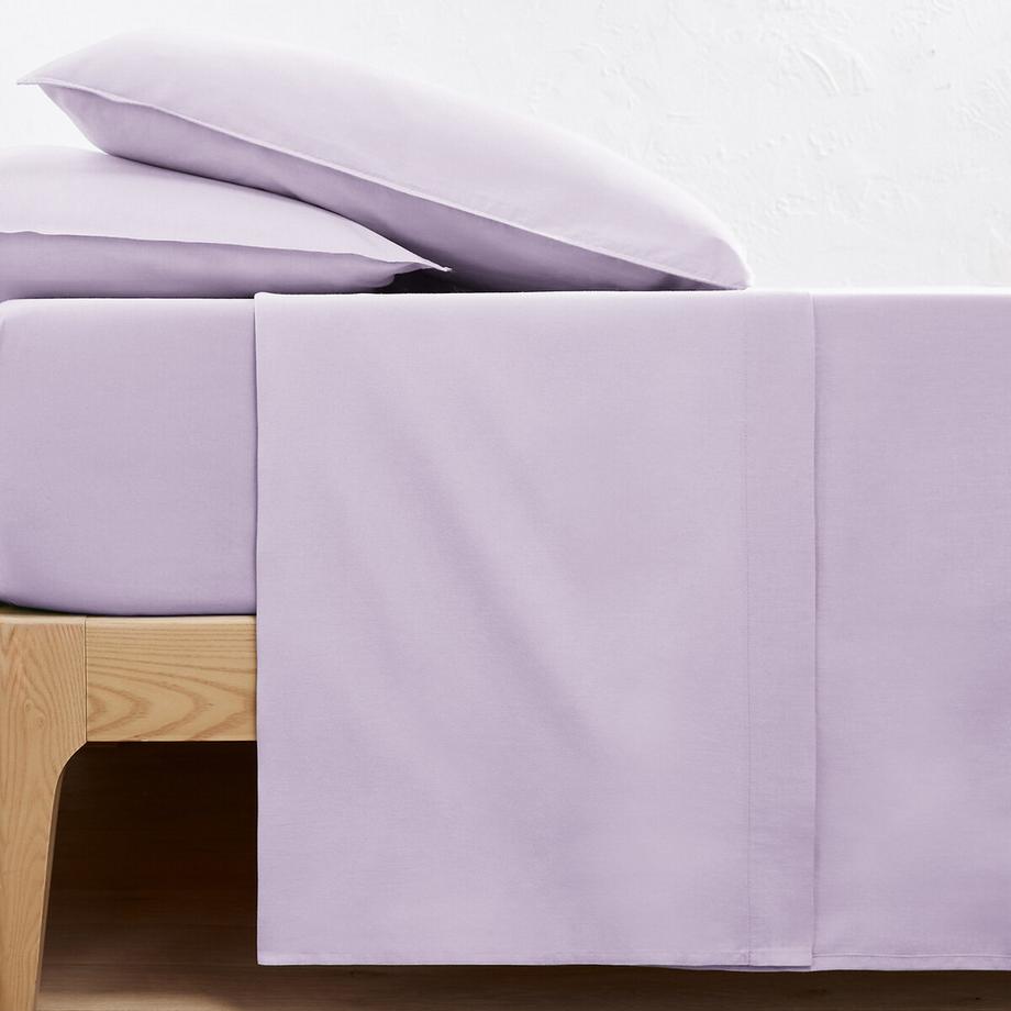 La Redoute Intérieurs Scenario Lenzuolo Piatto in Cotone Prelavato  