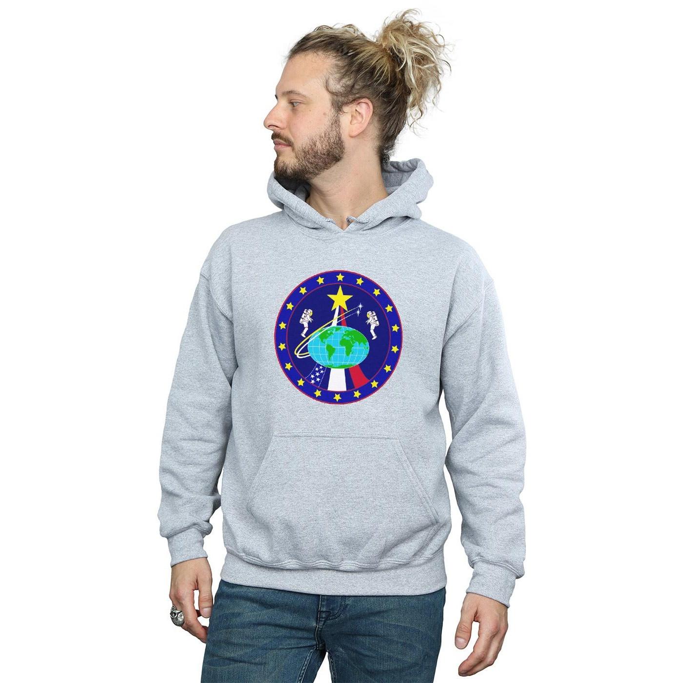 Nasa Kapuzenpullover mit Print  