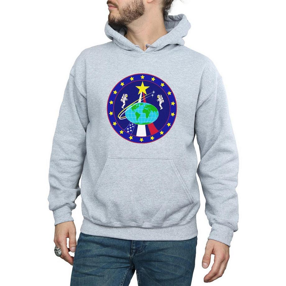 Nasa Kapuzenpullover mit Print  