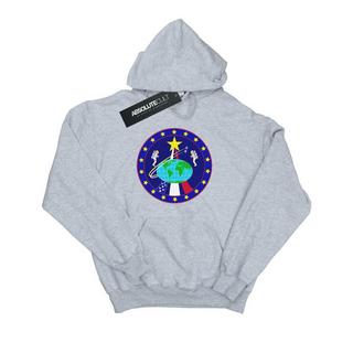 Nasa Kapuzenpullover mit Print  