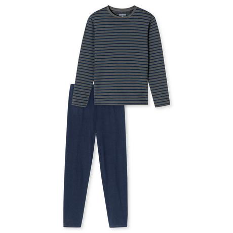 Schiesser Casual Essentials Gestreifter Pyjama  