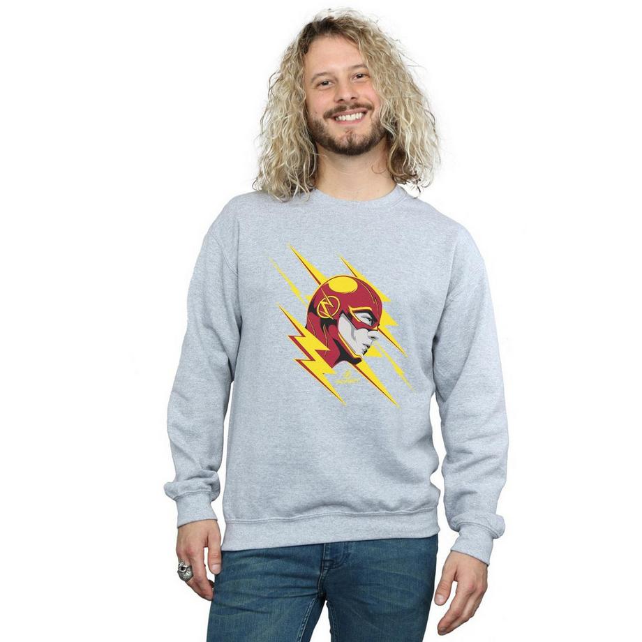 DC COMICS Flash Lightning Bolt Sweatshirt  