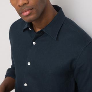 La Redoute Collections Signature Gerades Leinenhemd Langarm  