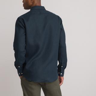 La Redoute Collections Signature Gerades Leinenhemd Langarm  