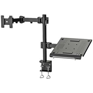 NewStar  1fach Monitor-Tischhalterung 25,4 cm (10) - 68,6 cm (27) Höhenverstellbar, Notebo 