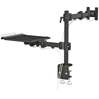 NewStar  1fach Monitor-Tischhalterung 25,4 cm (10) - 68,6 cm (27) Höhenverstellbar, Notebo 