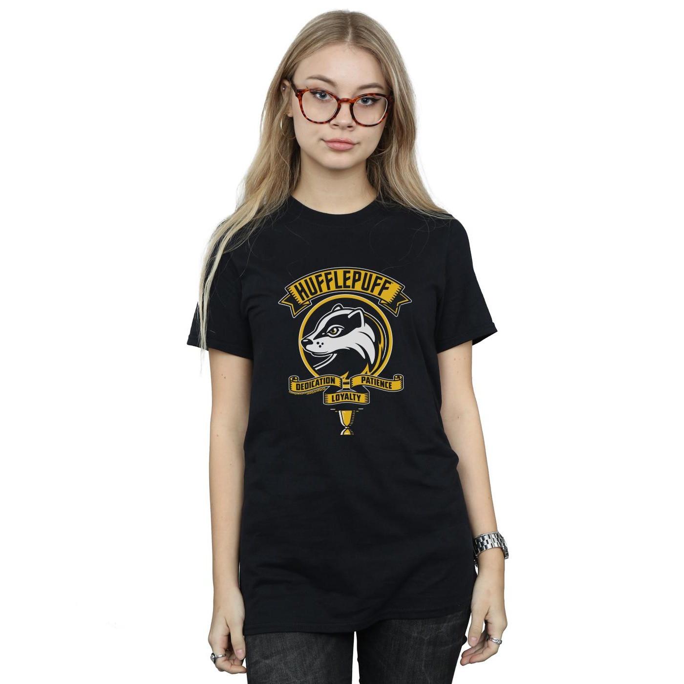 Harry Potter  Hufflepuff Toon Crest TShirt 