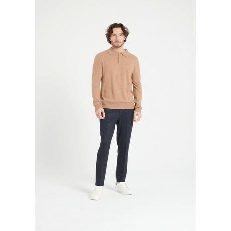 Studio Cashmere8  LUKE 5 Polo manica lunga - 100% cashmere 