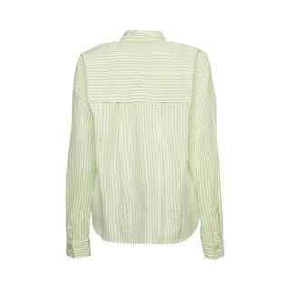 ESPRIT Damen Gestreiftes Slim Fit Hemd  