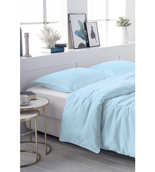 Living Home Uni Satin Set di biancheria da letto  
