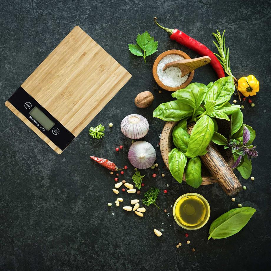 B2X Bilancia da cucina digitale Bambu  