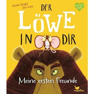 Der Löwe in dir - Meine ersten Freunde Rachel Bright Couverture rigide 