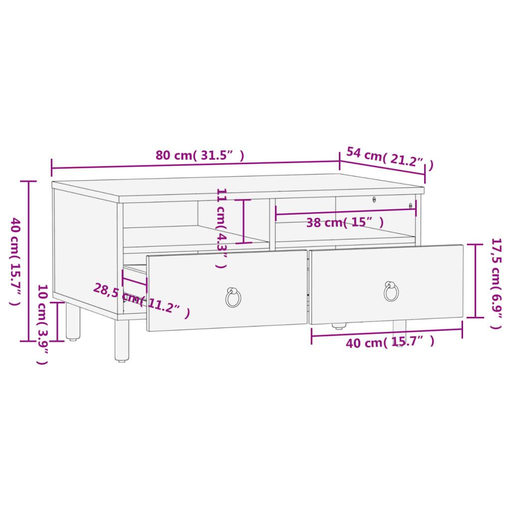 VidaXL Couchtisch holz  