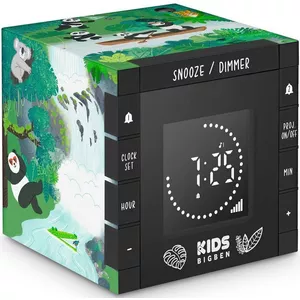 Bigben Interactive R70 – Panda Horloge Analogique Multicolore