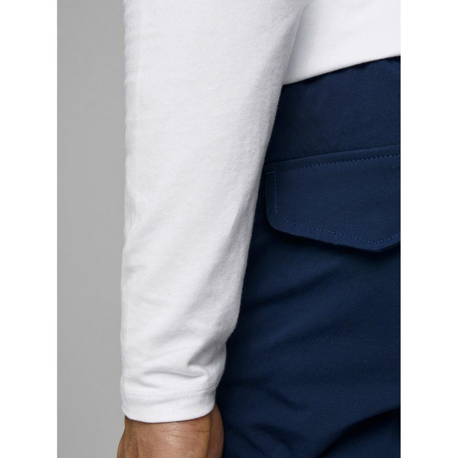 JACK & JONES Basic O-Neck Langarm T-Shirt  