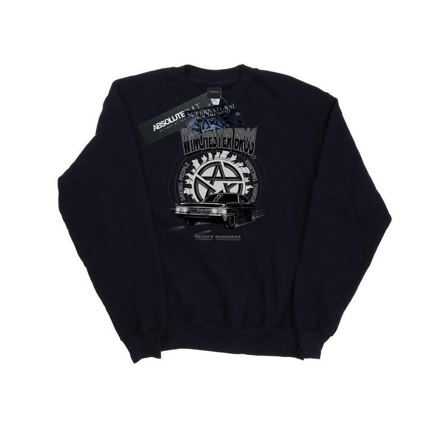 Supernatural Winchester Bros Sweatshirt Col Rond  