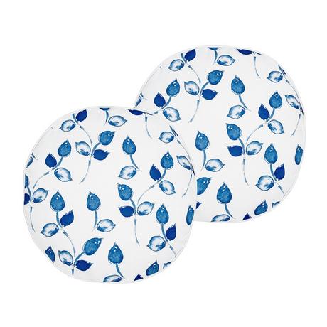 Beliani Gartenkissen 2er Set aus Polyester Modern TORBORA  