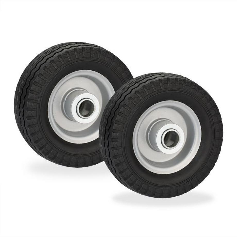 B2X  Roues en caoutchouc plein, 2 pièces 