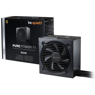 BE QUIET!  ! Pure Power 11 500W alimentatore per computer 20+4 pin ATX ATX Nero 