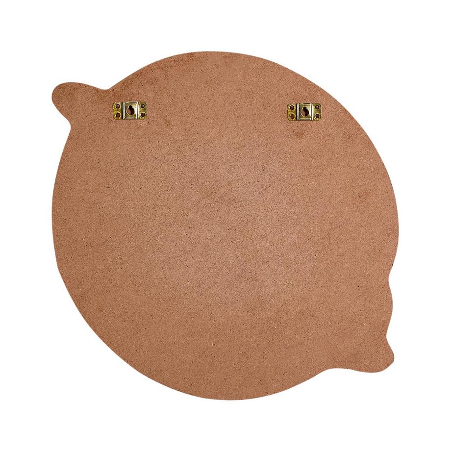 Beliani Miroir en Coton Rétro BORITI  