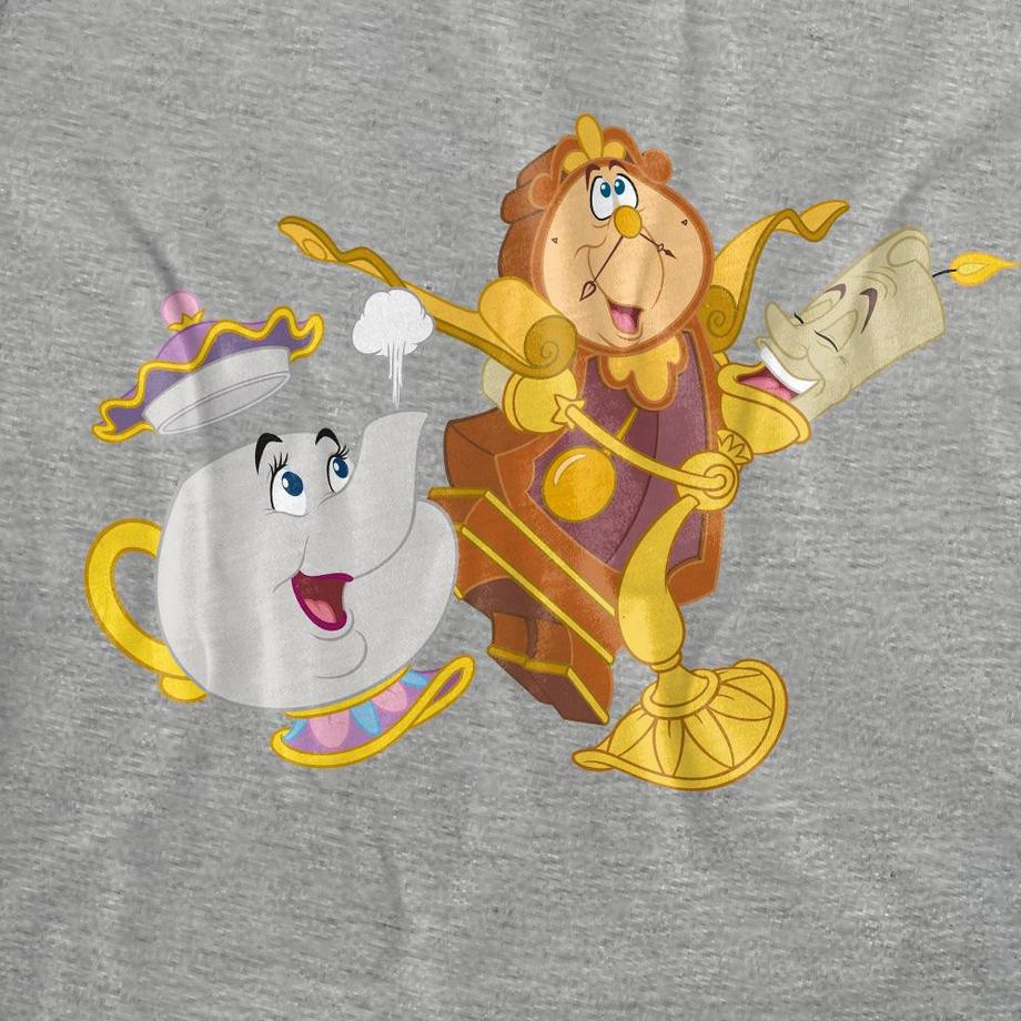 Beauty And The Beast T-Shirt chiné avec motif  