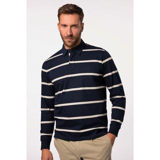 JP1880  Rugby-Sweater, Ringel, Web-Kragen 