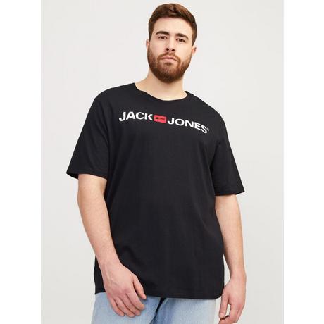 JACK & JONES Plus Fit Kurzarm Rundhals T-Shirt  