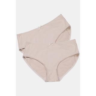 Ulla Popken  Culottes en microfibre, lot de 2 