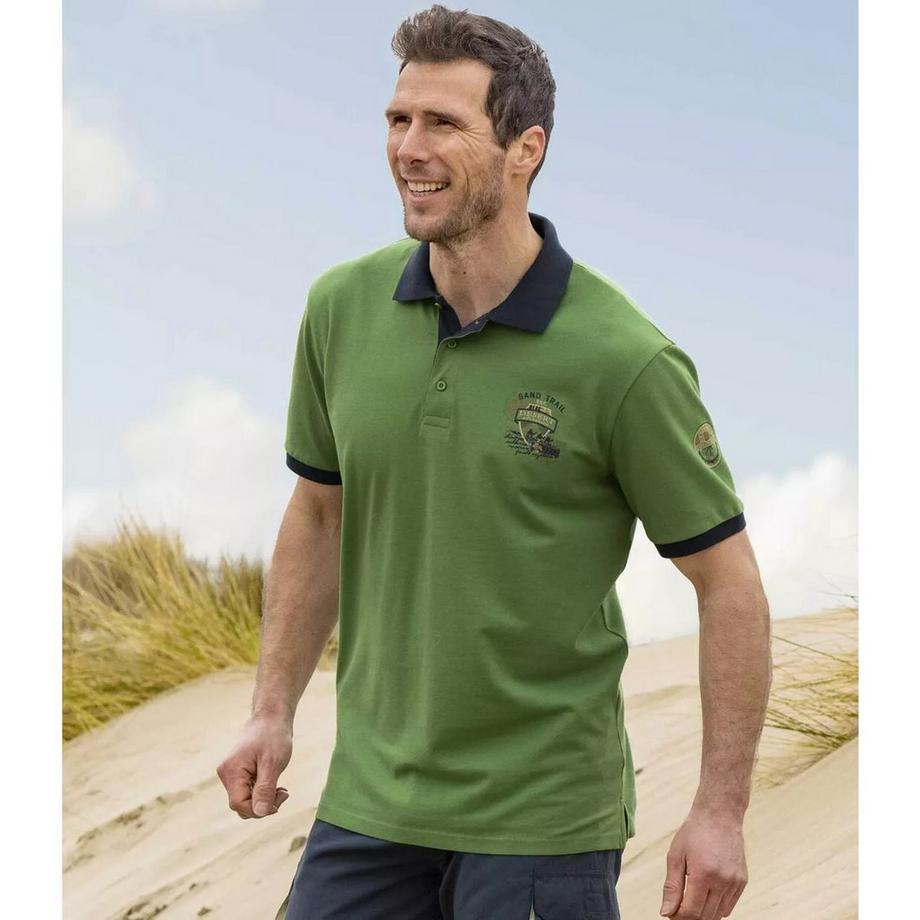 Atlas For Men  Poloshirt  (2er-Pack) Kurzärmlig 
