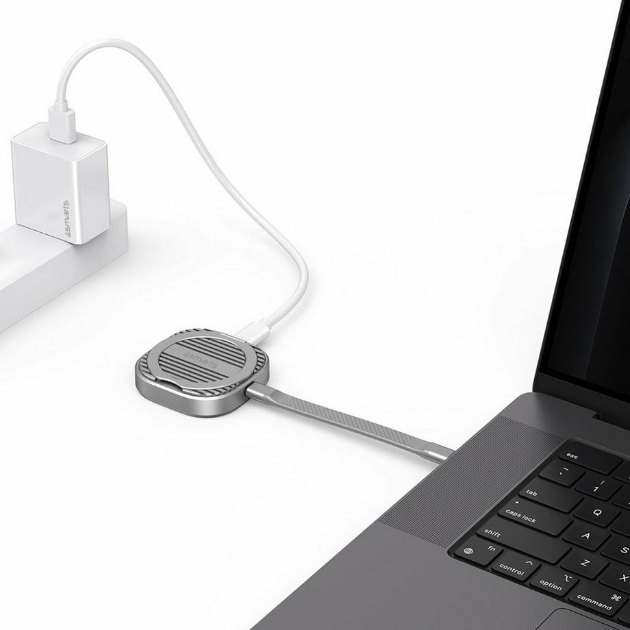 4smarts  Boîtier SSD magnétique avec support compatible MagSafe 