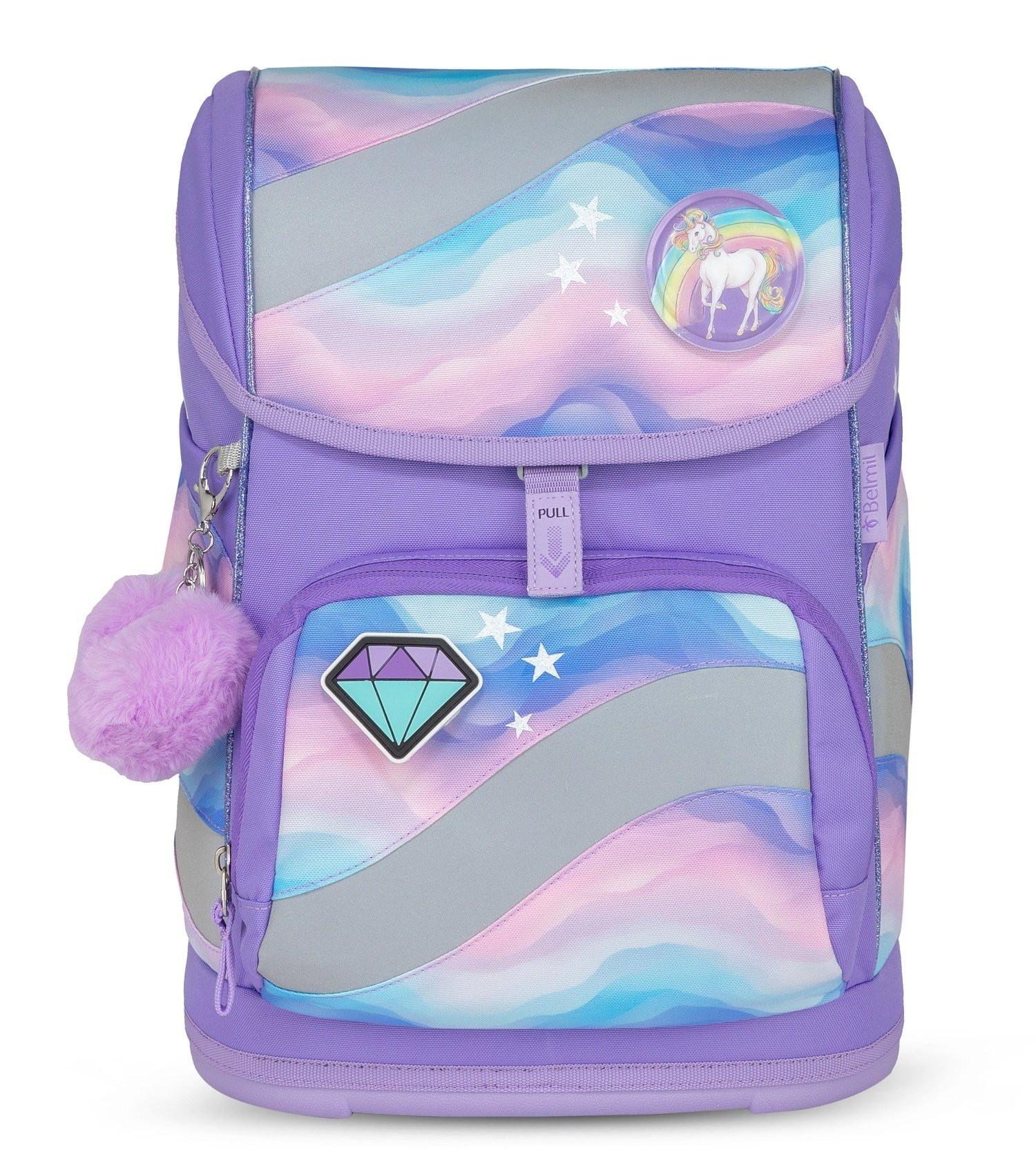 Belmil  SMARTY Schulrucksack-Set Rainbow Land 