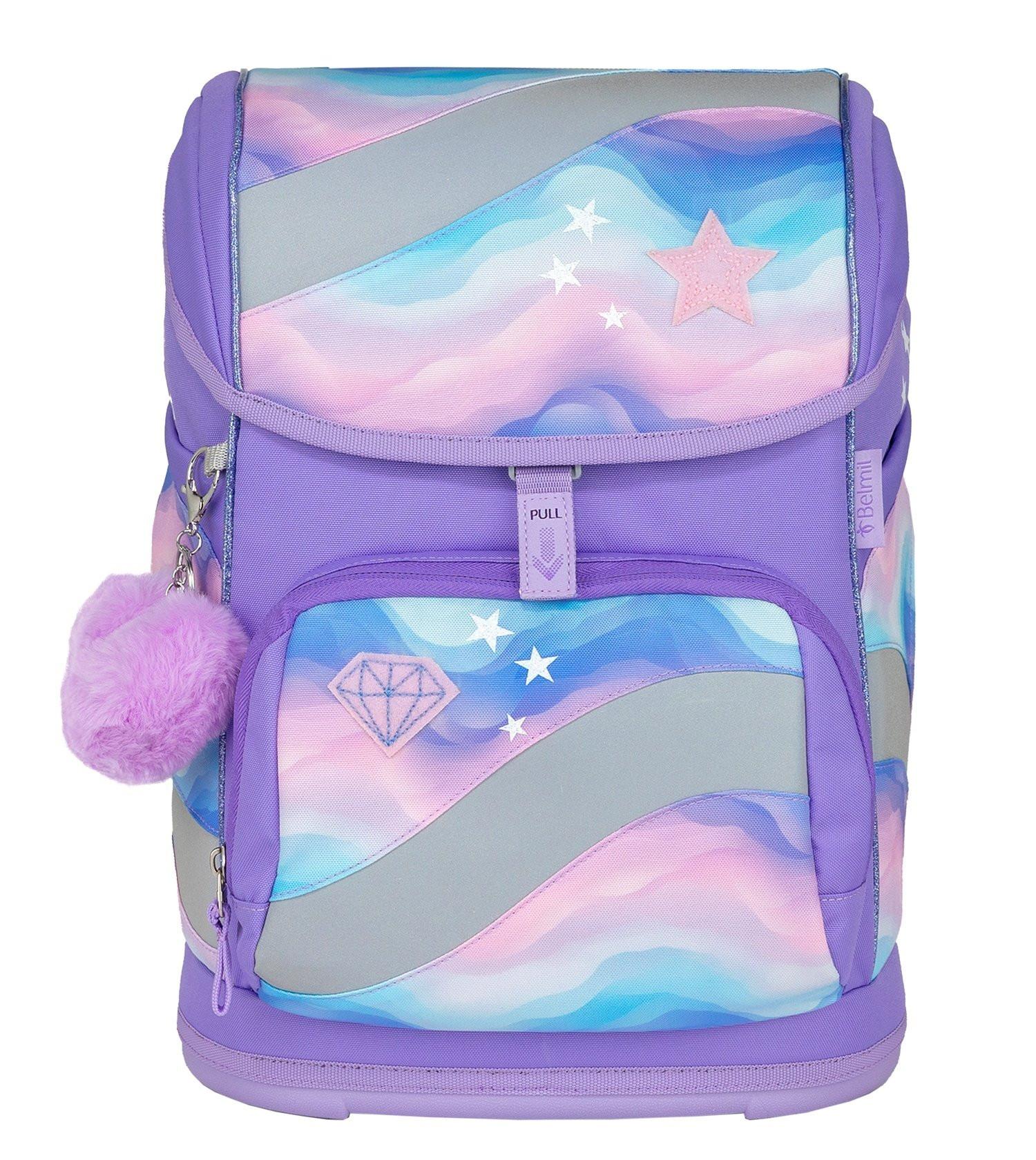 Belmil  SMARTY Schulrucksack-Set Rainbow Land 