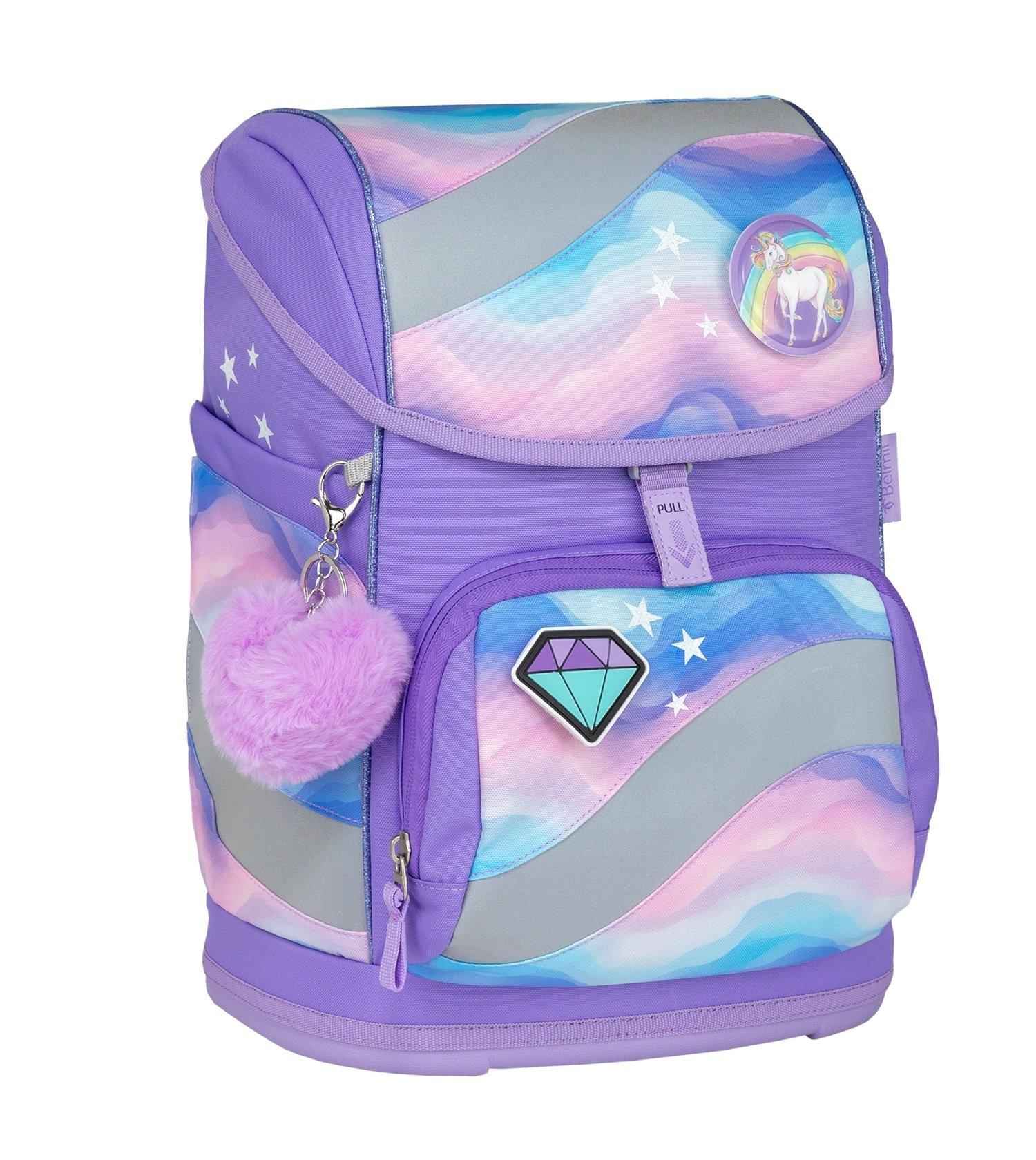 Belmil  SMARTY Schulrucksack-Set Rainbow Land 