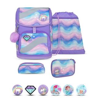 Belmil  SMARTY Schulrucksack-Set Rainbow Land 