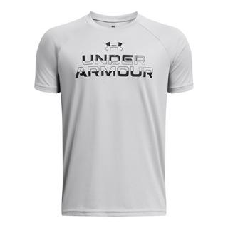 UNDER ARMOUR  maillot enfant tech split wordmark 