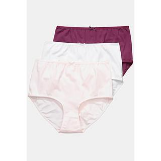 Ulla Popken  Taillenslips, 3er-Pack, High Waist 