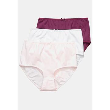 Taillenslips, 3er-Pack, High Waist