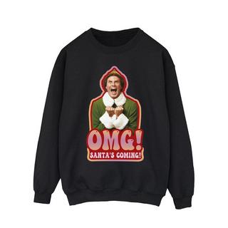 Elf Santas Coming Sweatshirt  