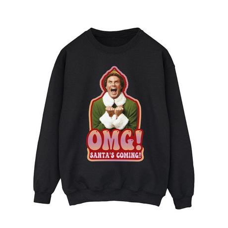 Elf Santas Coming Sweatshirt  