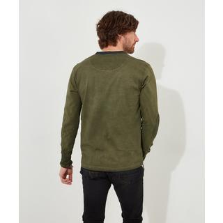 Joe Browns  Langärmeliges Acid Wash Henley 