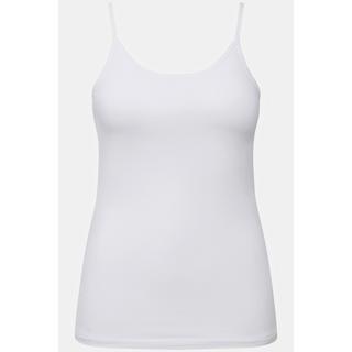 Ulla Popken Spaghettiträger Slim Fit Top Biobaumwolle  